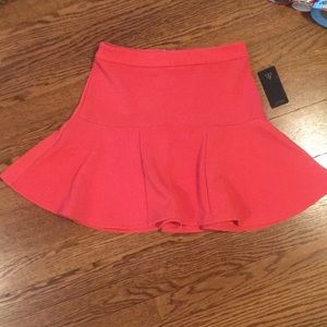 Guess Coral Skirt NWT OBO